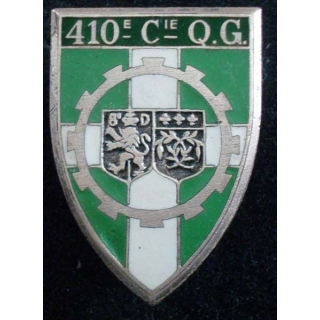 410° CQG 410° Cie de Quartier Général ARTHUS BERTRAND G 1957