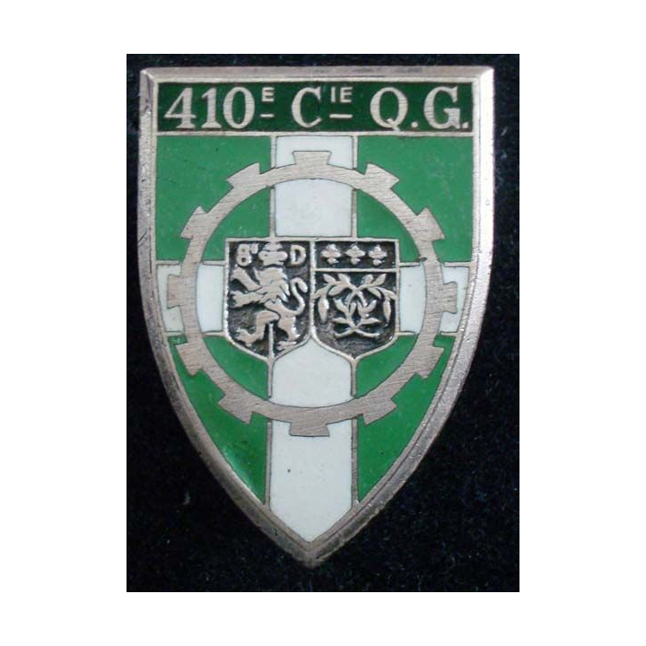 410° CQG 410° Cie de Quartier Général ARTHUS BERTRAND G 1957