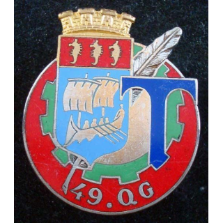 49° CQG 49° Cie de Quartier Général DRAGO PARIS G. 1626