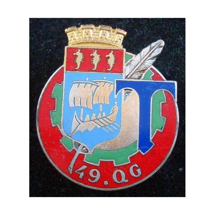 49° CQG 49° Cie de Quartier Général DRAGO PARIS G. 1626