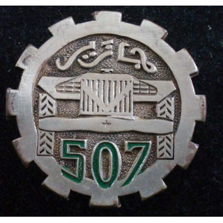 507° GT 507° Groupe de Transport chiffres peints