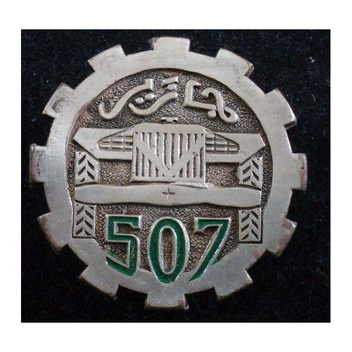 507° GT 507° Groupe de Transport chiffres peints