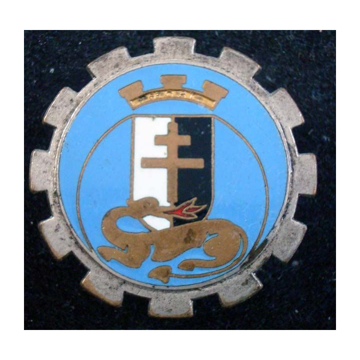 6° CRT 6° Compagnie Régionale du Train MARDINI en émail