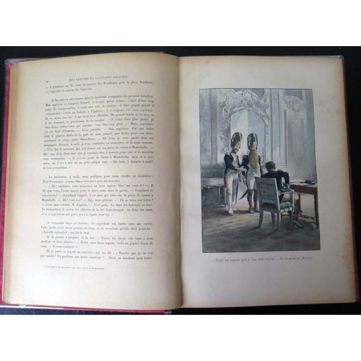 Vieux livres : Les Cahiers du Capitaine Coignet de L. Larchey 1898