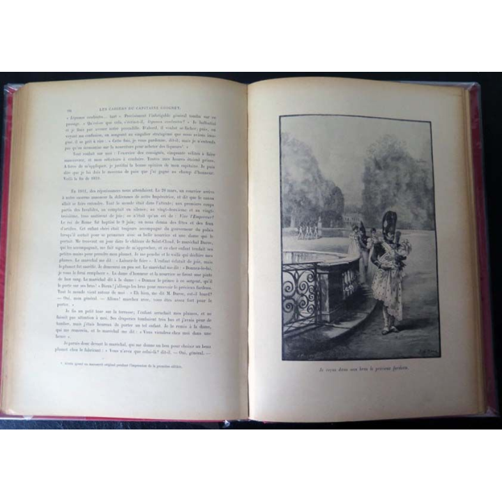 Vieux livres : Les Cahiers du Capitaine Coignet de L. Larchey 1898