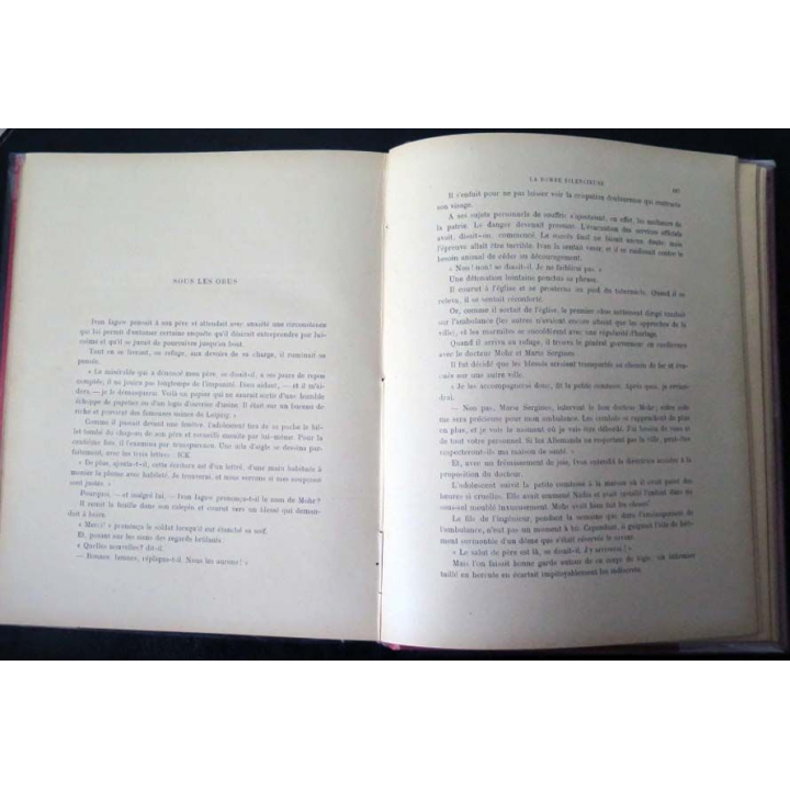 Vieux livres : La Bombe silencieuse de Charles Dodeman 1918