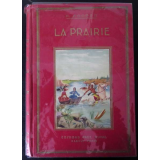 Vieux livres : La Prairie par F. Cooper aux Editions Paul Duval