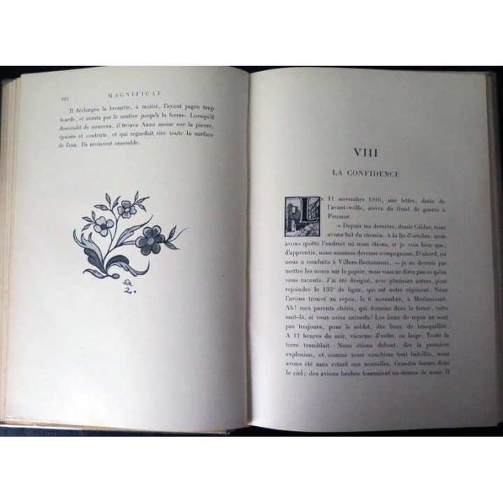 Vieux livres : Magnificat de René Bazin aux Editions Mame 1933