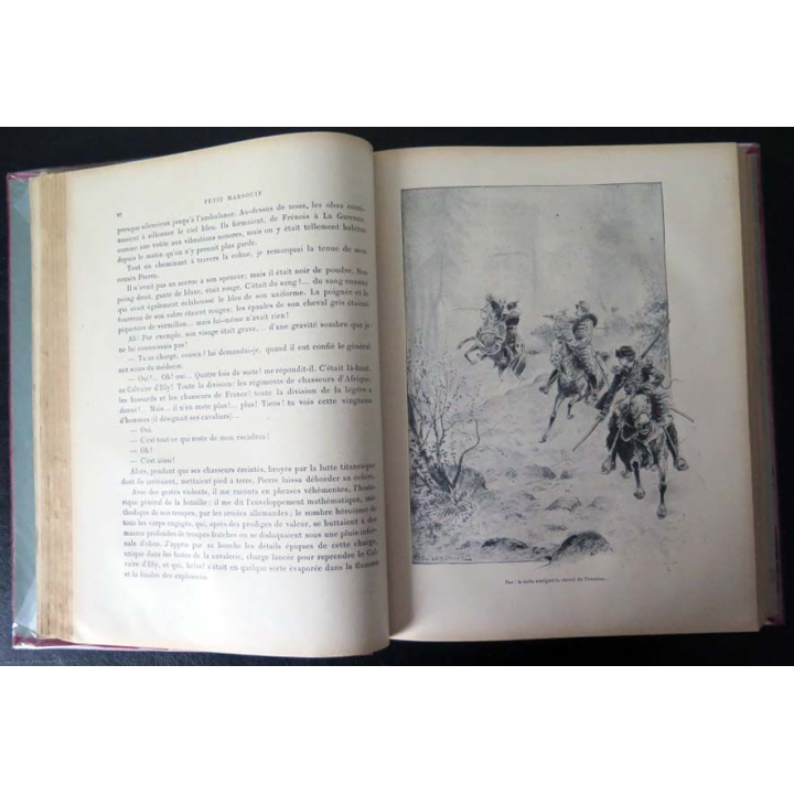 Vieux livres : Petit Marsouin par le Capitaine Dandrit 1913