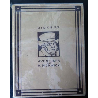 Vieux livres : Les aventures de monsieur Pickwick de Charles Dickens