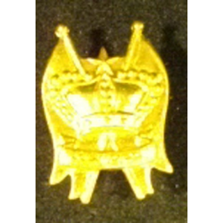 MAROC : insigne de col de la garde royale marocaine