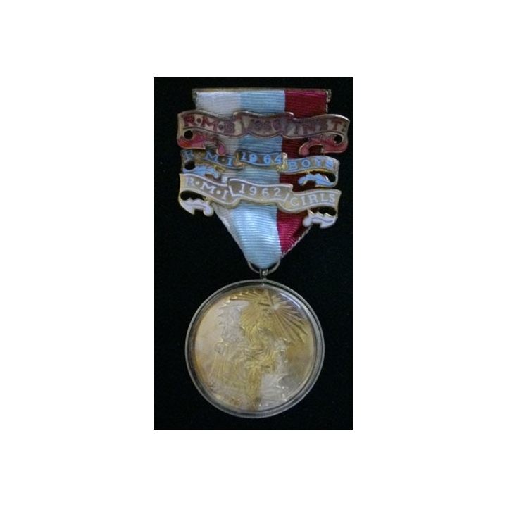 MÉDAILLE MAÇONNIQUE ANGLAISE RMIB RMIG 1952