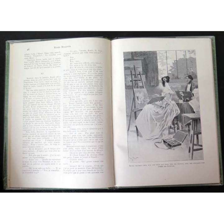 Vieux livres : Renée Mauperin de Edmond et Jules de Goncourt