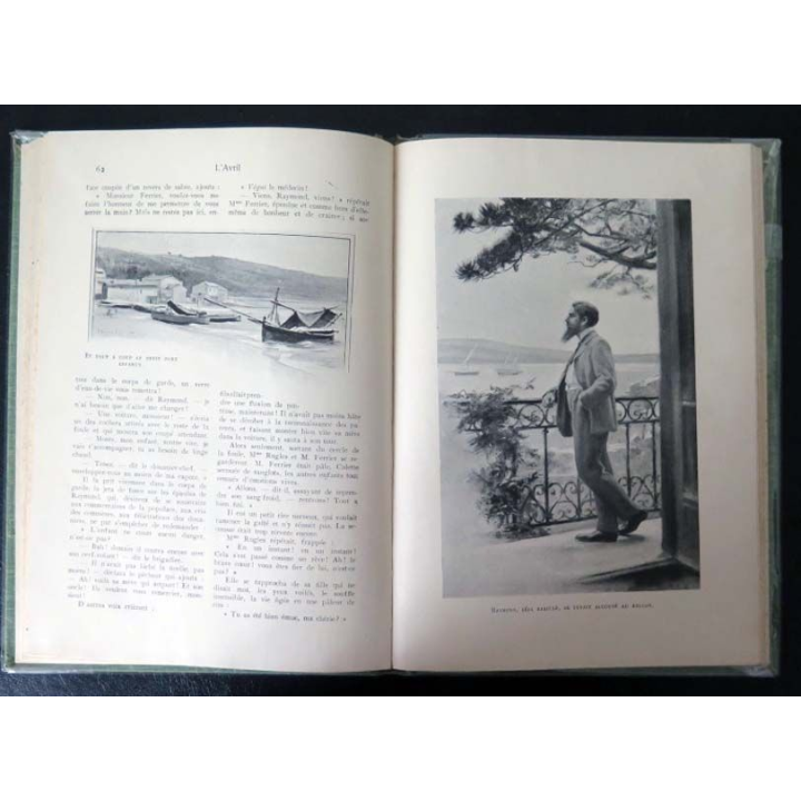 Vieux livres : L'Avril par Paul Margueritte aux Editions Arthème Fayard