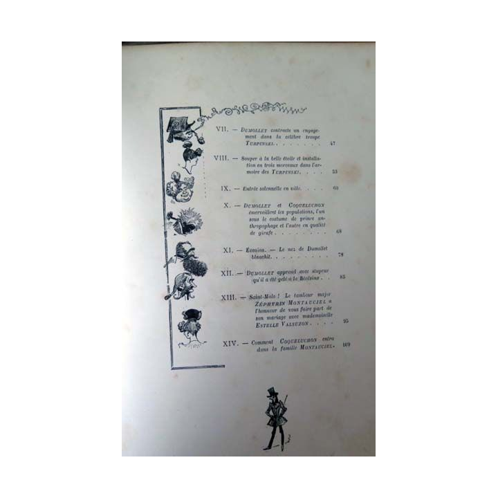 Vieux livres : Le Voyage de Mr Dumollet par Albert Robida