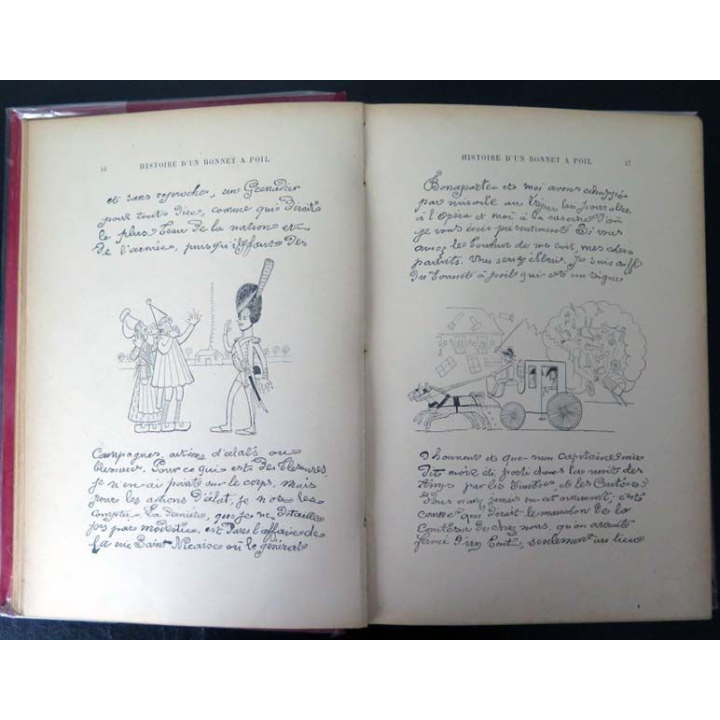 Vieux livres : Histoire d'un bonnet à poil par J.Marthold
