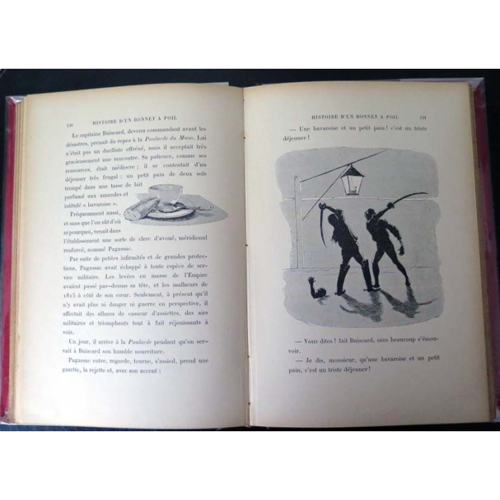 Vieux livres : Histoire d'un bonnet à poil par J.Marthold