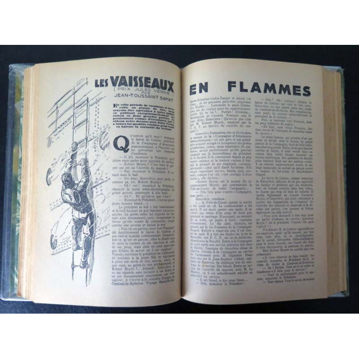 Vieux livres : Robinsons de l'Air par le Capitaine Danrit 1908
