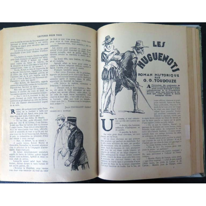 Vieux livres : Robinsons de l'Air par le Capitaine Danrit 1908