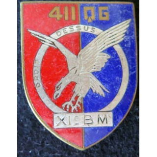 411° CQG 411° Cie de Quartier Général de la XI°BM DRAGO PARIS G. 2083