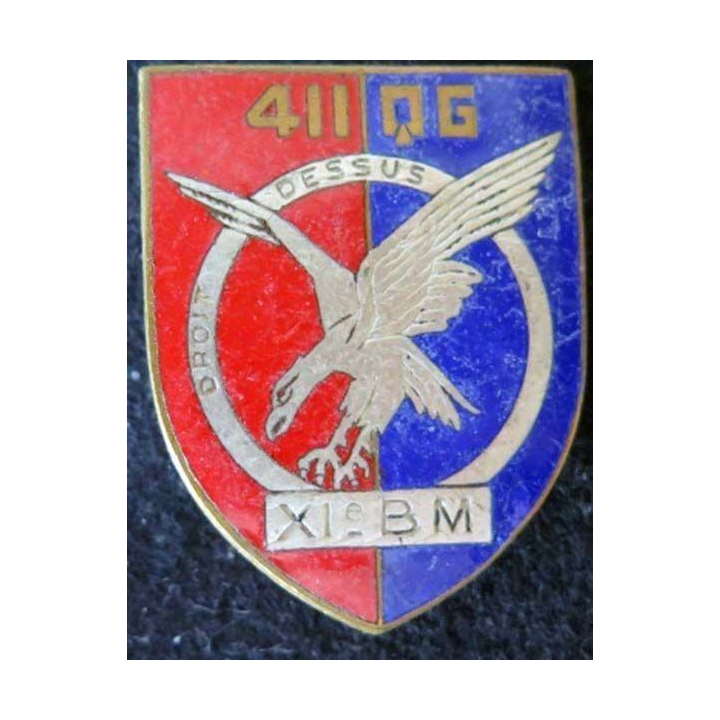 411° CQG 411° Cie de Quartier Général de la XI°BM DRAGO PARIS G. 2083