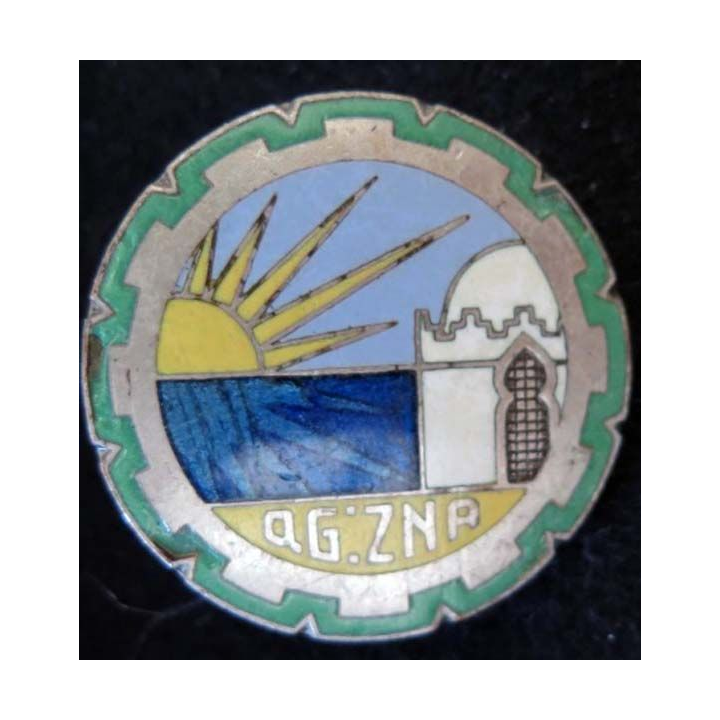 CQG ZNA Cie de Quartier Général ZNA DRAGO PARIS G. 1713 émail