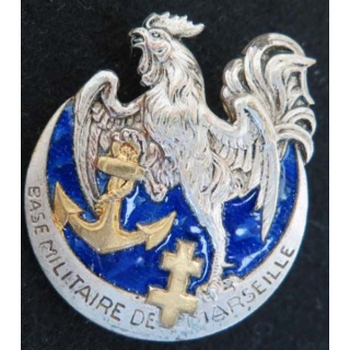 BMM Base Militaire de Marseille en émail