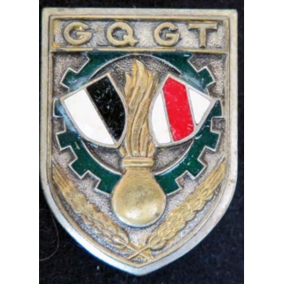 GQGT Groupement de Quartier Général et de Transit DRAGO G. 2311 émail