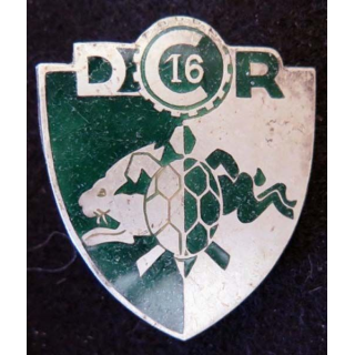 DCR 16° CA Détachement de Circulation Routière 16° CA Drago B émail