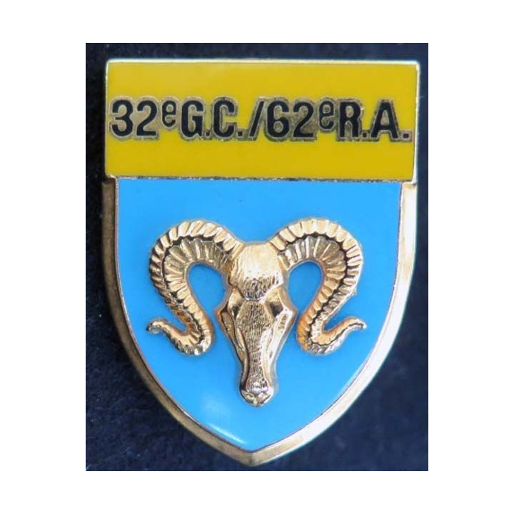 32° GC 62° RA 32° Gpt de Camp 62° artillerie BOUSSEMART G. 4427
