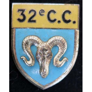 32° CC 32° compagnie de Camp LARZAC DRAGO G. 2092 en relief