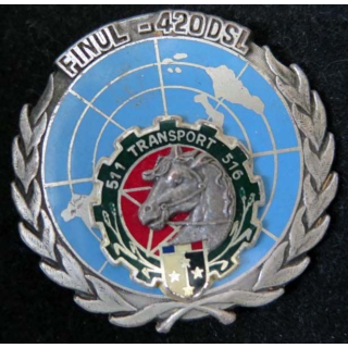 Insigne de la Cie Transport du 420° Dét Soutien Logistique FINUL
