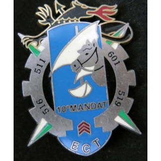 Insigne de l'Escadron de Circulation et de Transport SFOR DELSART