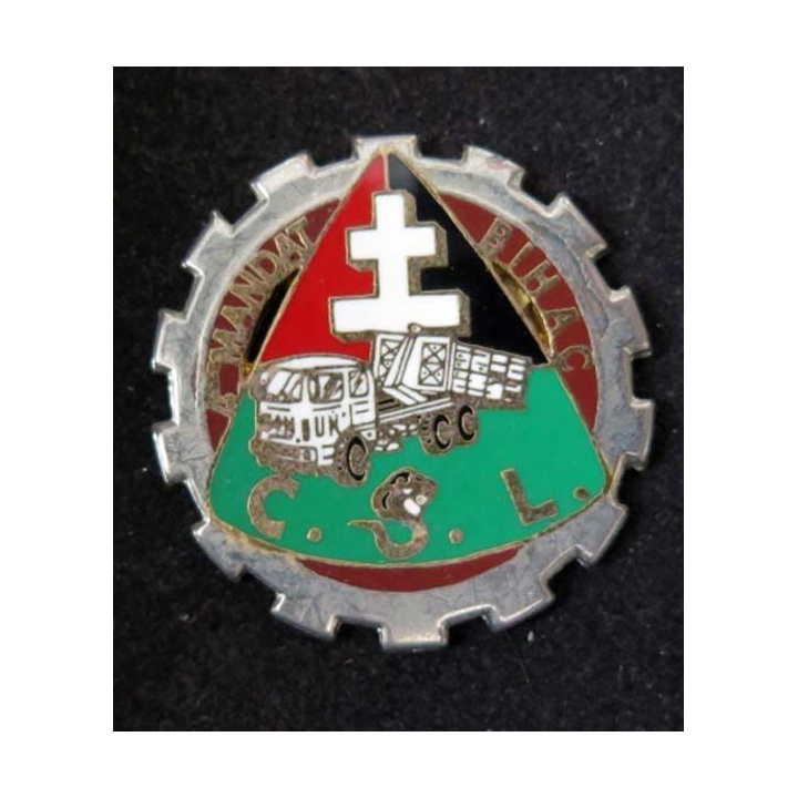 Insigne de la Cie de Soutien Logistique du BATINF 3 FORPRONU FRAISSE
