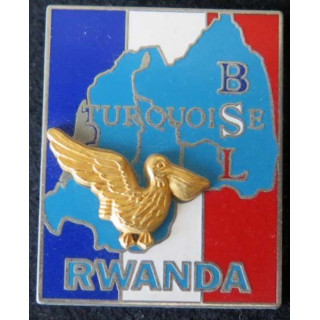 Insigne du Bataillon de Soutien Logistique OPERATION TURQUOISE FRAISSE