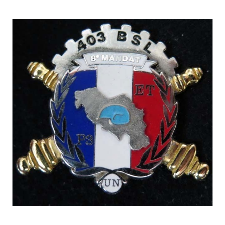 Insigne de l'ET du 403° bataillon de soutien logistique BOUSSEMART