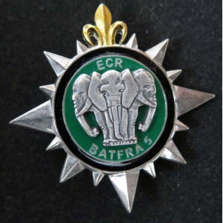 Insigne de l'Escadron de Circulation Routière BATFRA 5 KFOR SHELI