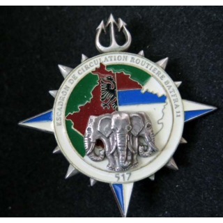 Insigne de l'Escadron de Circulation Routière BATFRA 11 KFOR DELSART