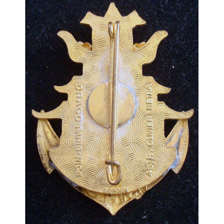 Insigne du 13° Bataillon de Marche de Tirailleurs Sénégalais DRAGO OM