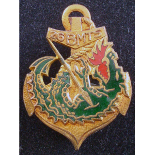 Insigne du 26° Bataillon de Marche de Tirailleurs Sénégalais COURTOIS