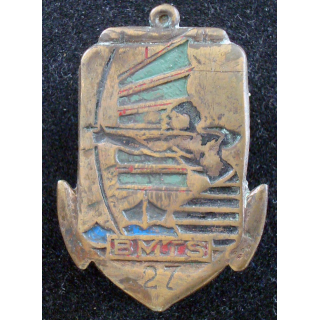Insigne du 27° Bataillon de Marche de Tirailleurs Sénégalais Local