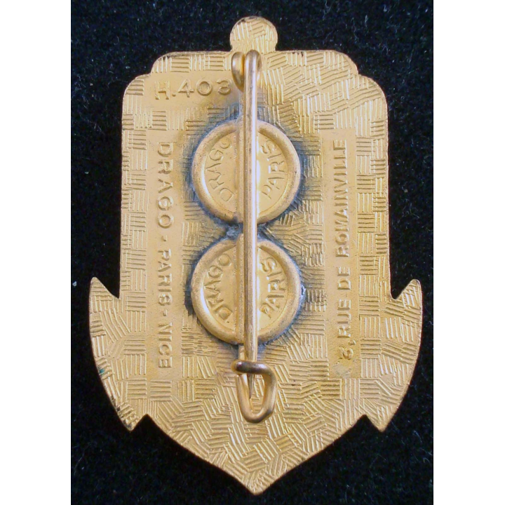 Insigne du 27° Bataillon de Marche de Tirailleurs Sénégalais DRAGO ROM