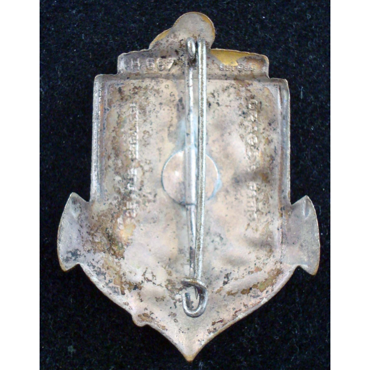 Insigne du 24° Régiment de Tirailleurs Sénégalais Drago Beranger H.667