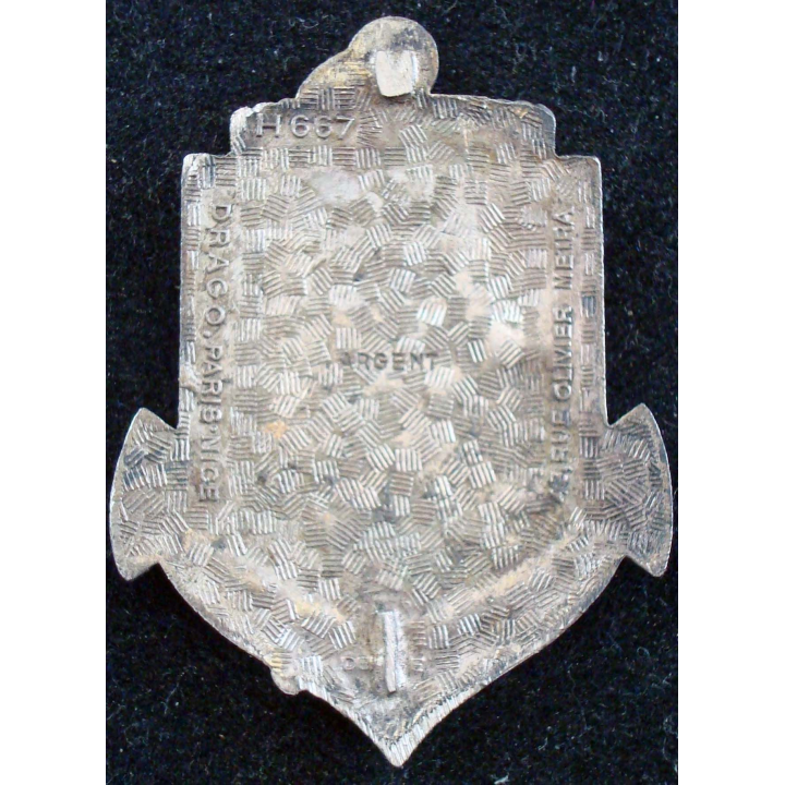 Insigne du 24° Régiment de Tirailleurs Sénégalais DRAGO O M H.667