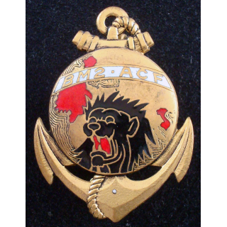 Insigne du Bataillon de Marche N° 2 / ACF DRAGO O M Déposé G. 893