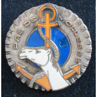 Insigne de la 1° compagnie saharienne motorisée Mauritanie AUGIS LYON