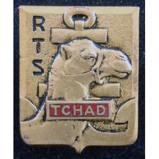 Insigne du Régiment de Tirailleurs Sénégalais du TCHAD DRAGO OM Déposé