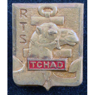 Insigne du Régiment de Tirailleurs Sénégalais du TCHAD DRAGO peint