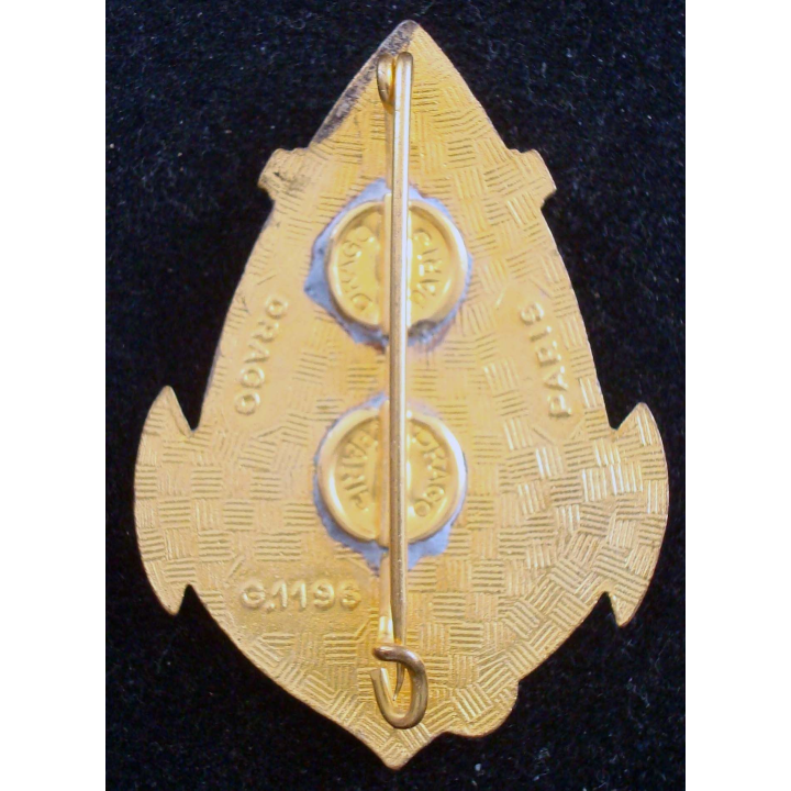 Insigne du Bataillon de Tirailleurs de Brazzaville DRAGO G. 1196