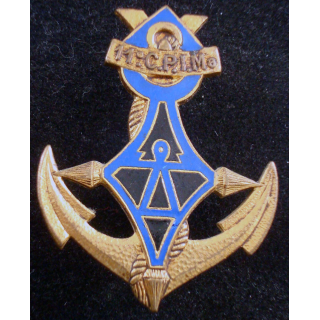 Insigne de la 11° Compagnie Portée d’Infanterie de Marine DRAGO émail